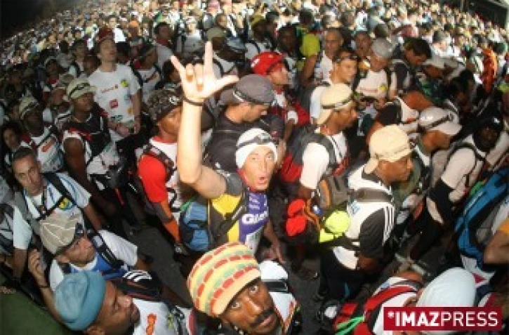 Départ du Grand raid 2008