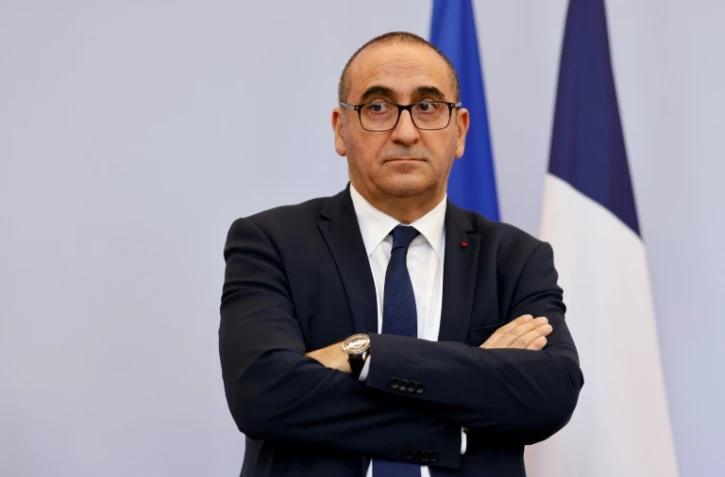Le préfet de police de Paris, Laurent Nuñez, le 27 mars 2023 à Paris
