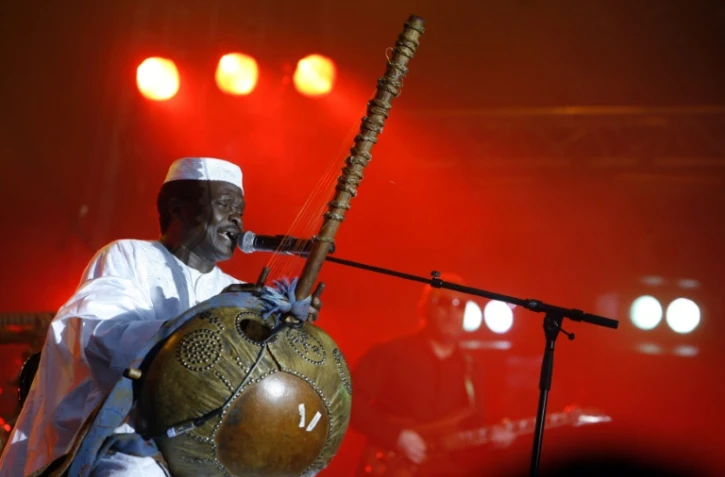 Mory Kante en concert à Paris le 13 juillet 2007