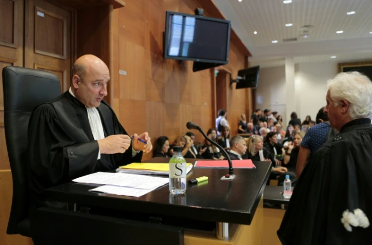 Le procureur Nicolas Bessone le 15 septembre 2016 au tribunal de Bastia où sont jugés cinq hommes dans l'affaire de la rixe de Sisco