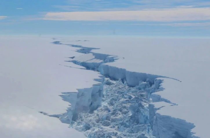 En Antarctique, le 14 juillet 2017