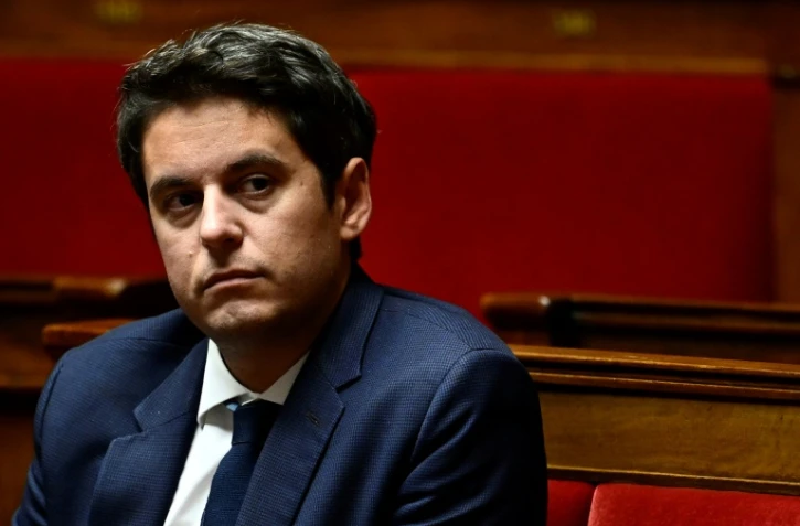 Gabriel Attal, ancien Premier ministre et député Ensemble pour la République, à l'Assemblée nationale, le 23 octobre 2024 à Paris