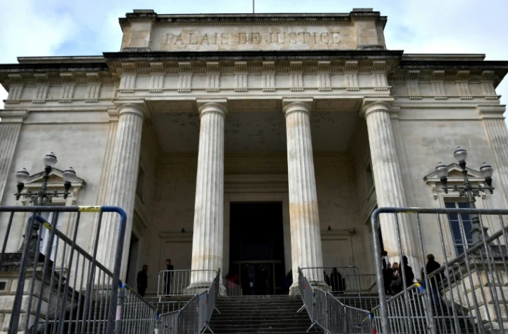 lLe palais de justice de Saintes (Charente-Maritime) le 12 mars 2020