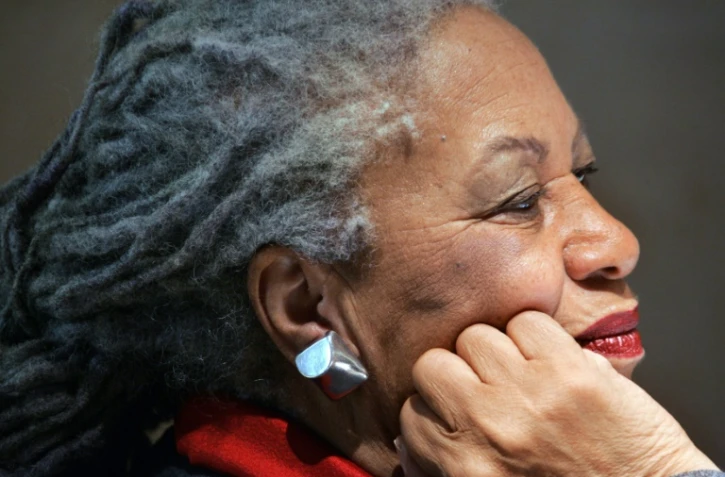 Toni Morrison au musée du Louvre, à Paris, le 8 novembre 2006 