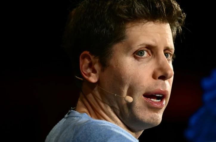 Sam Altman, ex-patron d'OpenAi, en Californie, le 17 octobre 2023