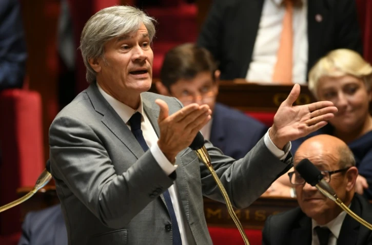 Stéphane Le Foll lors de la séance des questions au gouvernement le 19 octobre 2016 à l'Assemblée nationale à Paris