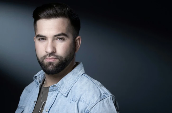 Kendji Girac, le 22 mars 2021, à Paris