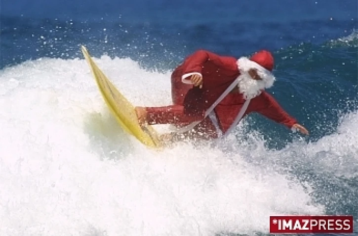Noël en surf