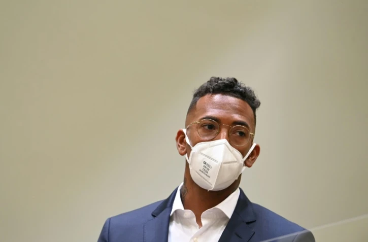 Jerome Boateng comparaît pour violences conjugales devant le tribunal de Munich, le 9 septembre 2021