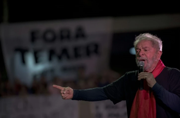  Luiz Inacio Lula da Silva, le 9 décembre 2017 à Rio de Janeiro