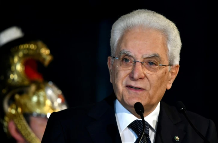 Le président de la République italienne Sergio Mattarella à Rome, le 10 juin 2017
