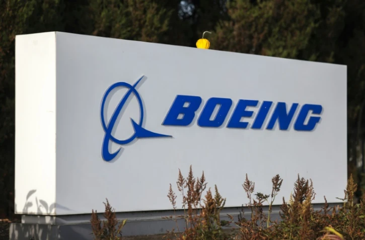 A l'entrée de l'usine de Boeing à Renton (nord-ouest des Etats-Unis) le 3 novembre 2024
