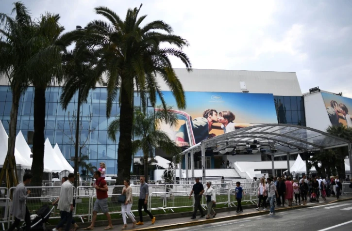 Photographie du Palais des Festivals Ă Cannes, le 6 mai 2018