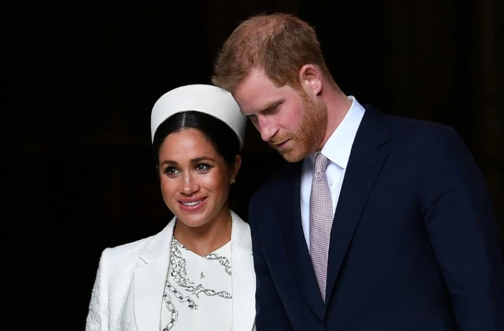 Le prince Harry et Meghan Markle Ă Londres, le 11 mars 2019