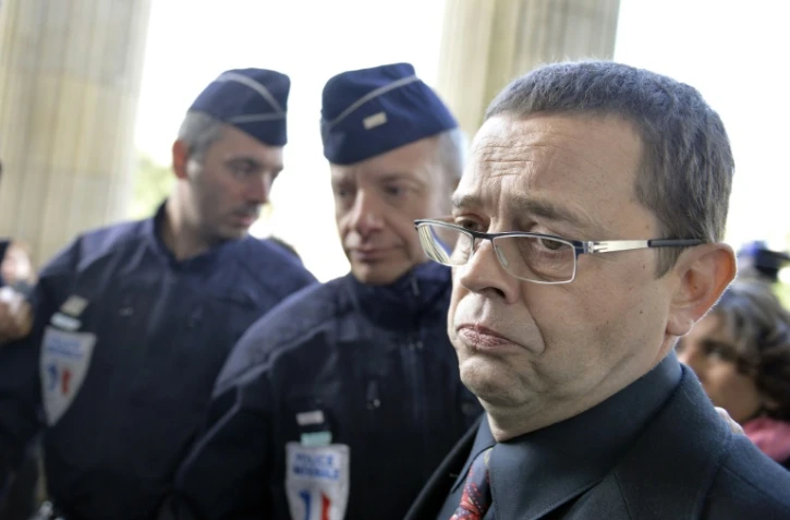 Nicolas Bonnemaison à son arrivée au tribunal le 12 octobre 2015 à Angers