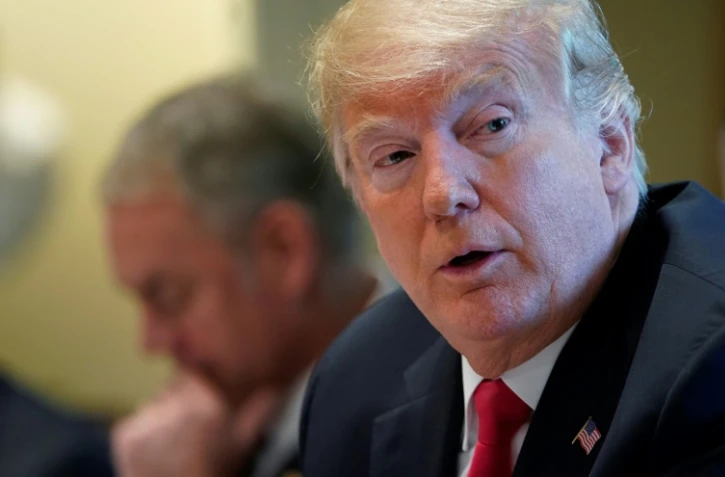Le président américain Donald Trump à Washington, le 16 août 2018