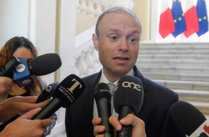 Le Premier ministre maltais Joseph Muscat, le 26 novembre 2019 à La Valette