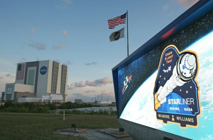 Au centre spatial Kennedy en Floride avant la première mission avec astronautes de la capsule Starliner de Boeing, le 1er juin 2024