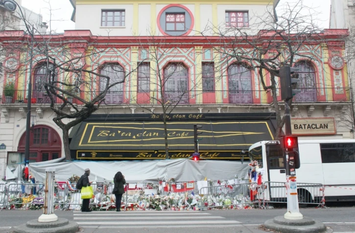 La salle de spectacle du Bataclan à Paris, le 13 décembre 2015