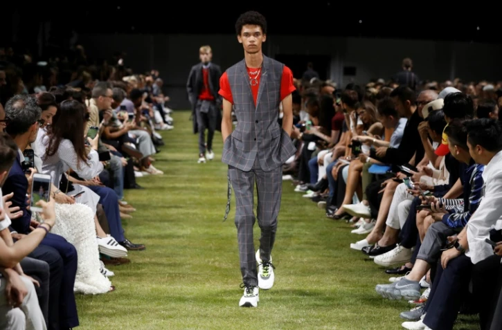 Défilé Dior, le 24 juin 2017 à Paris