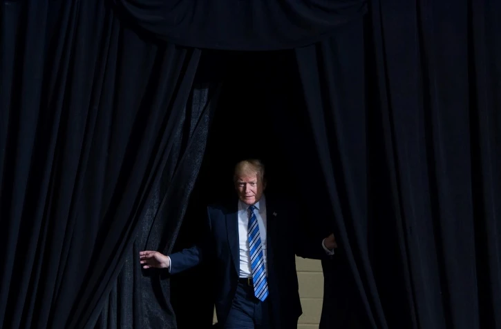 Le président américain Donald Trump à Huntington, en Virginie occidentale, le 3 août 2017