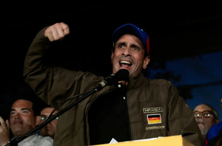 Henrique Capriles, le 7 avril 2017, à Caracas