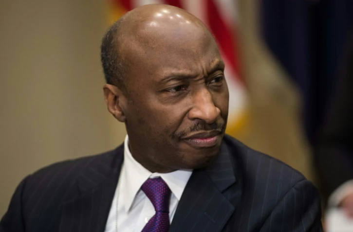 Kenneth Frazier, le PDG du géant américain de la pharmacie Merck, à Washington le 31 janvier 2017