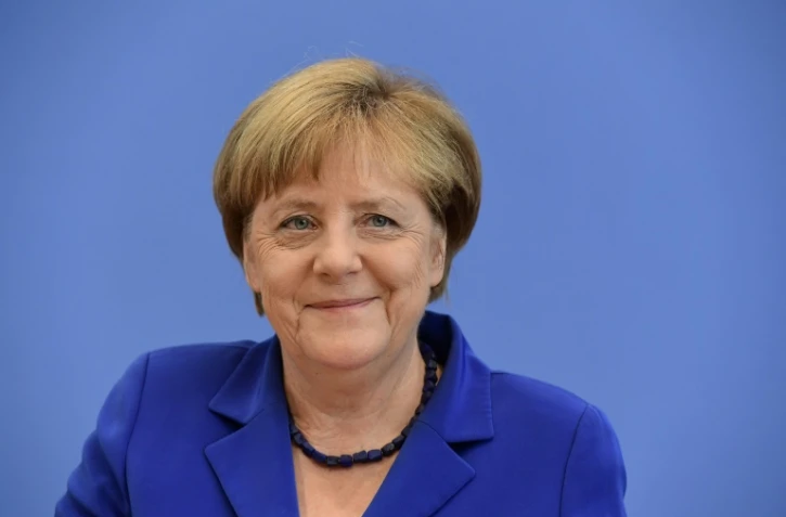 La chancelière allemande Angela Merkel, lors d'une conférence de presse à Berlin, le 28 juillet 2016