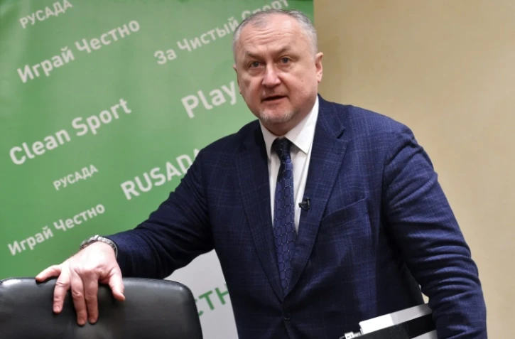 Le président de l'Agence russe antidopage (Rusada) Youri Ganus en conférence de presse à Moscou, le 22 janvier 2019