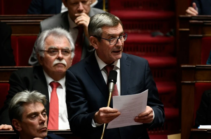 Charles de Courson s'adresse à l'Assemblée nationale le 18 décembre 2018
