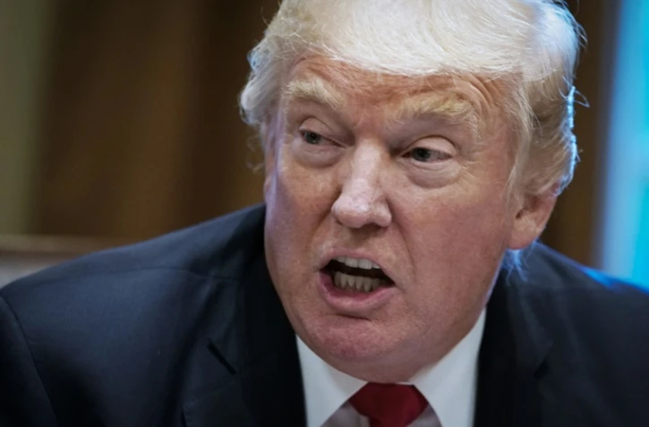 Le président américain Donald Trump à la Maison blanche à Washington, le 5 octobre 2017