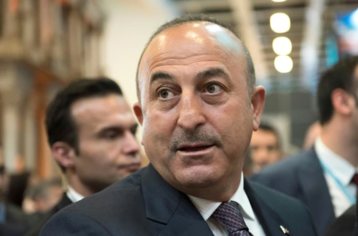 Le ministre des Affaires étrangères turc, Mevlut Cavusoglu, le 8 mars 2017  à Berlin