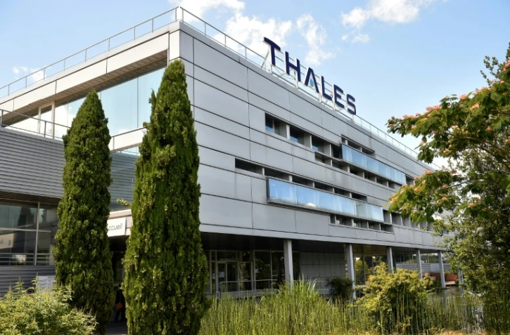 Le site de Thales Avionics Ă Toulouse, le 17 juin 2020