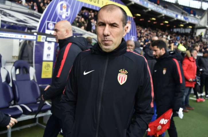 L'entraîneur de Monaco, Leonardo Jardim, lors du match de L1 à Toulouse, le 24 février 2018