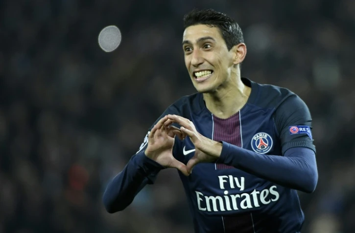 Angel Di Maria, le 14 février 2017, à Paris