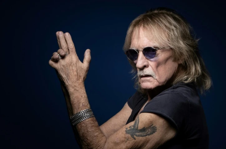 Le chanteur Christophe, le 11 décembre 2019 à Paris