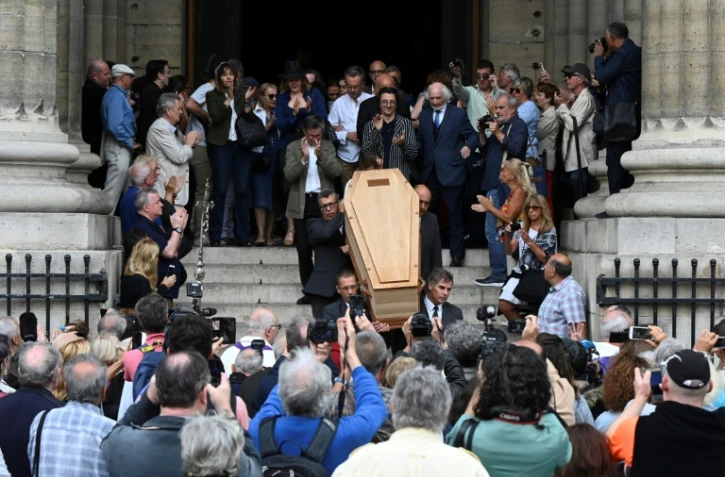 Obsèques du réalisateur Jean-Pierre Mocky à l'église Saint-Sulpice à Paris le 12 août 2019