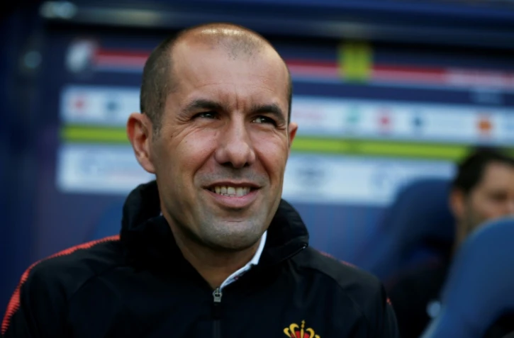 L'entraîneur portugais de Monaco Leonardo Jardim lors du déplacement à Caen le 6 mai 2018