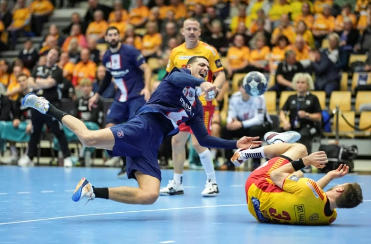 L'arrière gauche du PSG Mathieu Grébille en Ligue des champions à Odense au Danemark, le 30 novembre 2022 