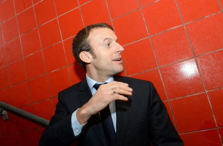 Le ministre de l'Economie Emmanuel Macron à Rennes, le 6 novembre 2015 