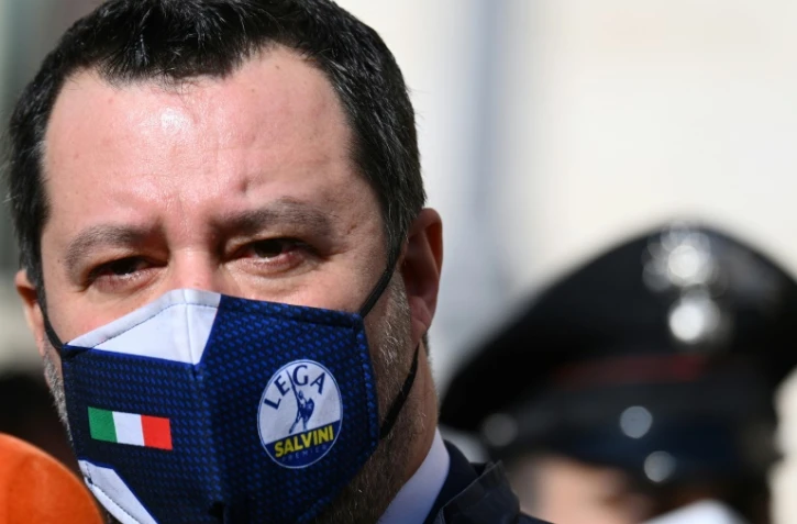Matteo Salvini le 6 février 2021 à Rome