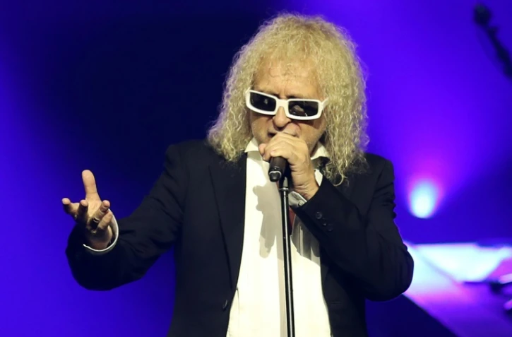 Le chanteur français Michel Polnareff à Nice le 8 novembre 2016