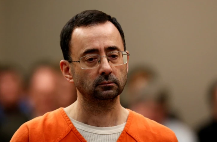 L'ancien médecin de la sélection américaine de gymnastique, Larry Nassar, le 22 novembre 2017 lors de son procès à Lansing dans le Michigan
