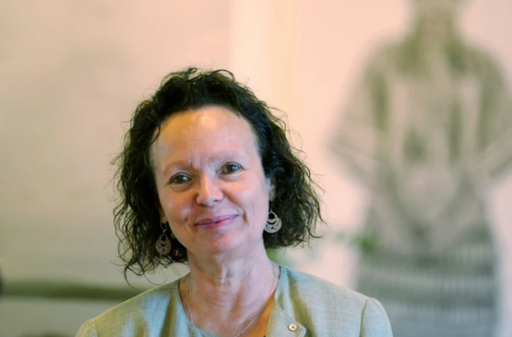 La fondatrice de Wapikoni, Manon Barbeau, dans son bureau de Montréal, le 18 août 2016