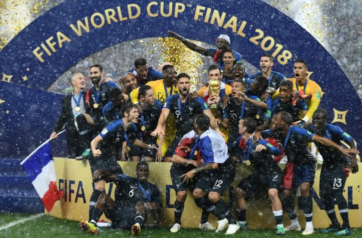 La France sur le toit du monde, sacrée devant la Croatie à Moscou, le 15 juillet 2018