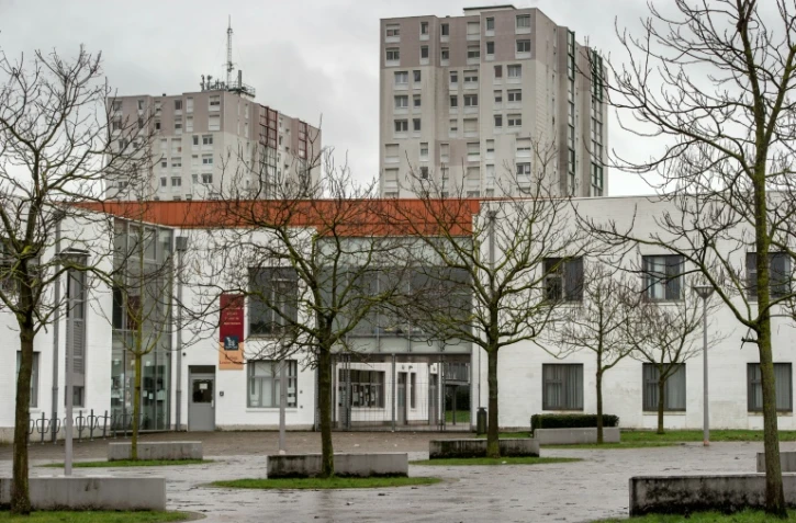 Le collège Louise Michel à Lille le 17 décembre 2014