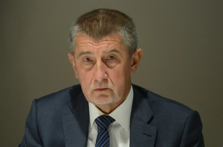 Le leader du mouvement populiste ANO, Andrej Babis le 3 octobre 2017 à Prague