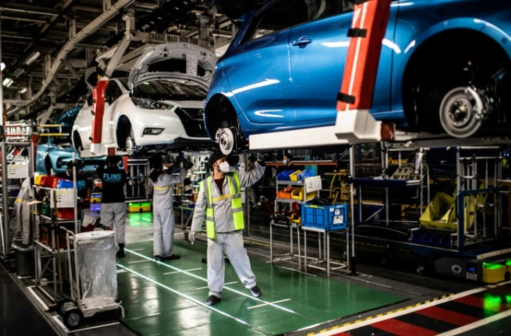 Assemblage d'une Renault Zoé à l'usine de Flins-sur-Seine, le 6 mai 2020