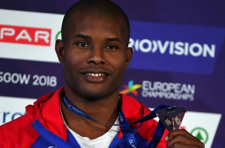 Mehdy Metella médaillé de bronze aux Championnats d'Europe, le 5 août 2018