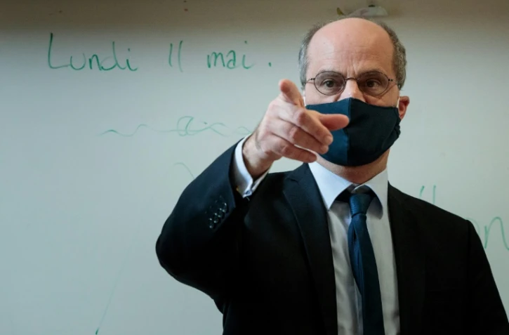Le ministre français de l'Education national, Jean-Michel Blanquer, le 11 mai 2020